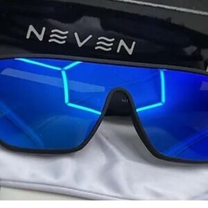 Neven Blue Reflective Sunglasses